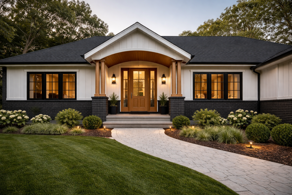 Freshly painted interior room in Brown Deer WI home with clean walls and trim by Expert Painting LLC