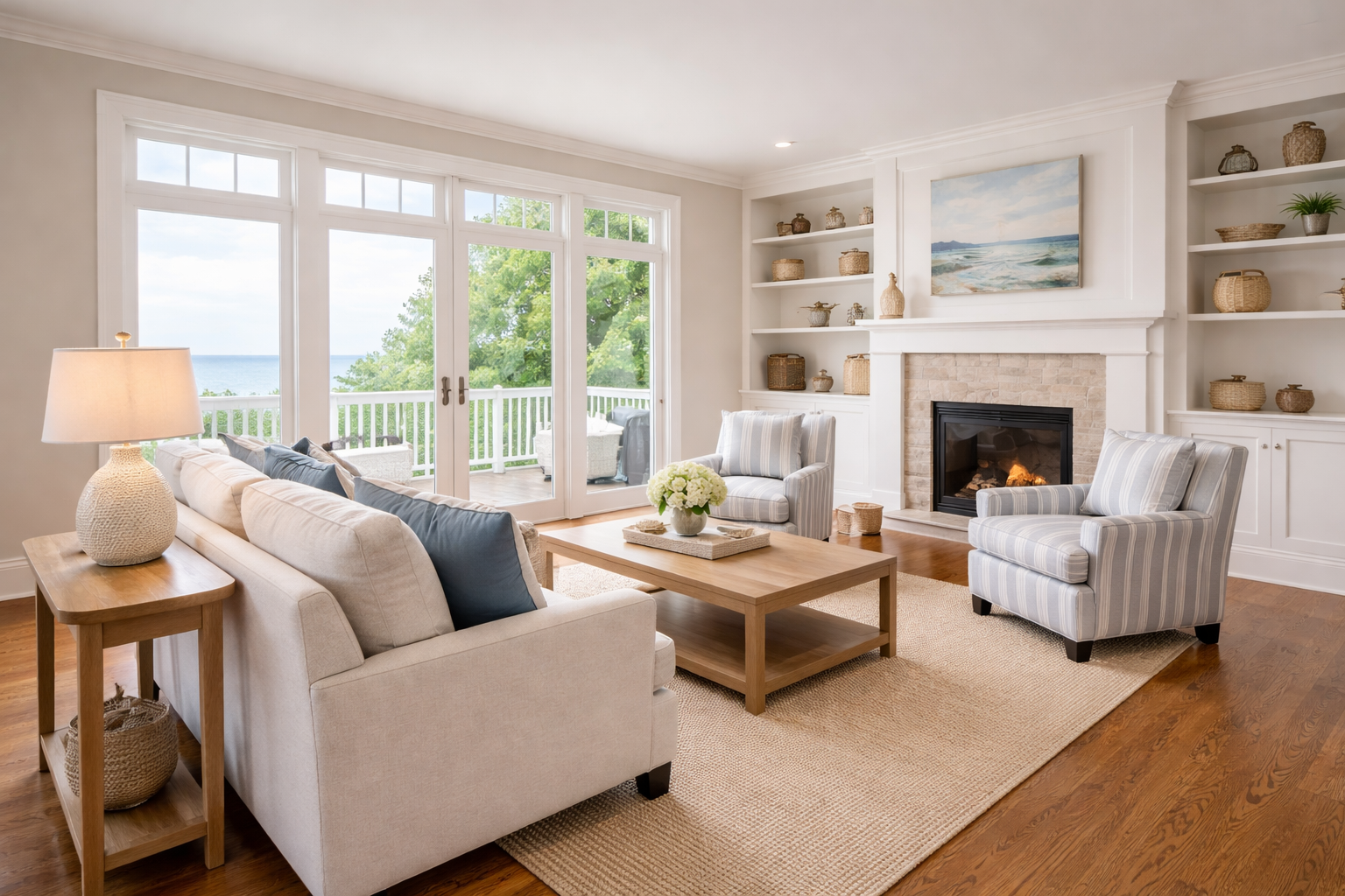 Freshly painted interior room in Cudahy WI home with clean walls and trim by Expert Painting LLC