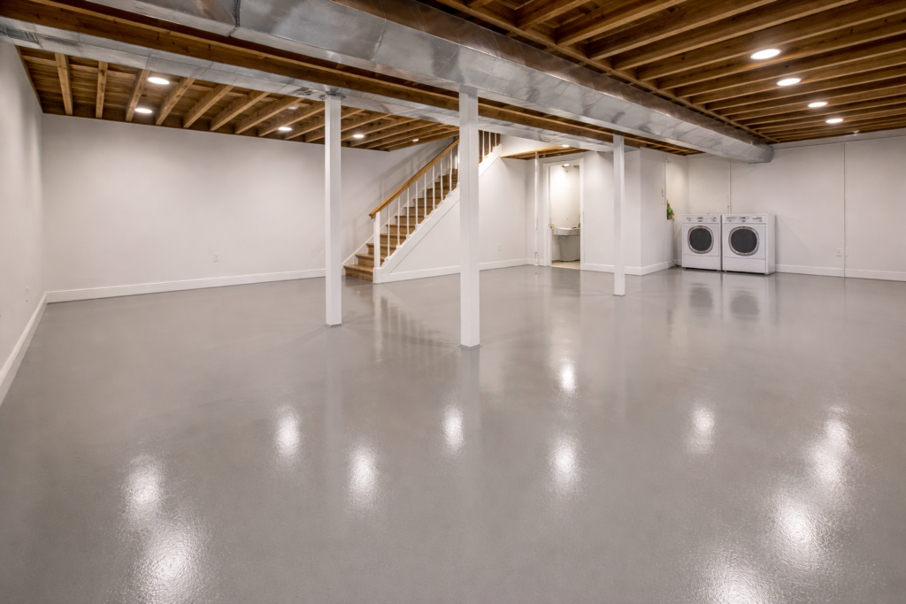 Modern painted interior in Oak Creek WI home with clean walls and trim by Expert Painting LLC