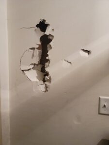 Before Drywall Repair