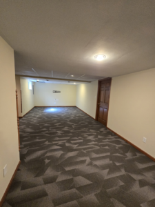 Basement Drywall Repairs & Two Coats of Super Paint on Ceilings and Walls
