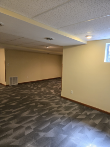 Drywall Repairs & Super Paint Application – 2 Coats for Finished Basement Ceilings and Walls