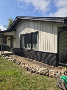 2 Coats OF SuperPaint On Siding, 2 Coat Of Loxon On Brick