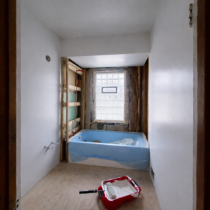 Bathroom Drywall Build and Moisture Prep