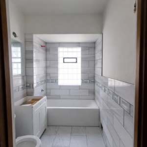 Bathroom Drywall Build and Moisture Prep