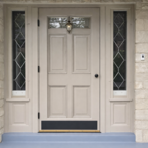 Front Entry Door and Porch Finish